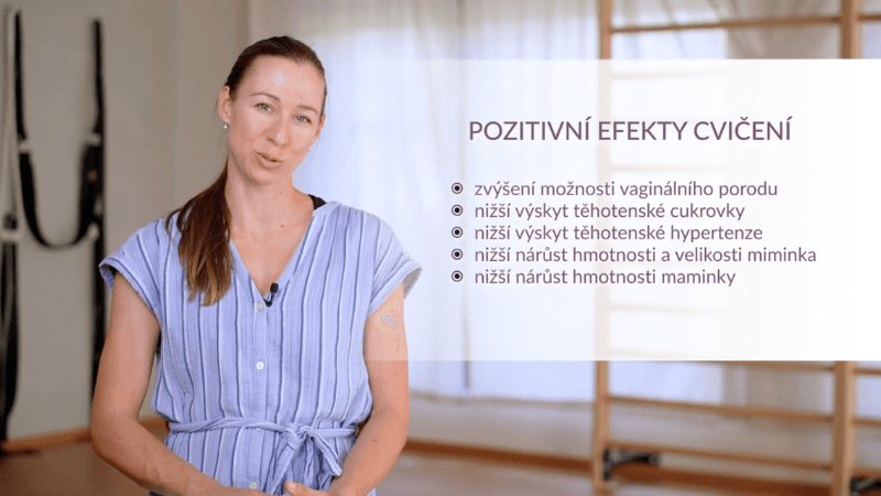 Jak na pohyb v 1. trimestru